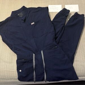 Figs Women's Navy Jumpsuit